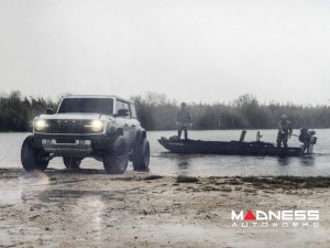 Ford Bronco Custom Wheels - HFX-1 by Vossen - Satin Black Ford Bronco Custom Wheels - HFX-1 by Vossen - Satin Black